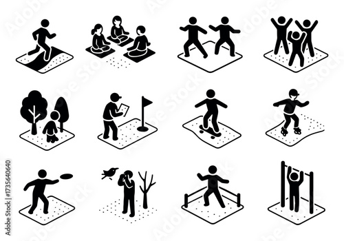 Park Activities Icons