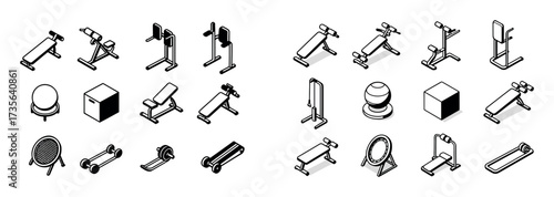Isometric Exercise Icons