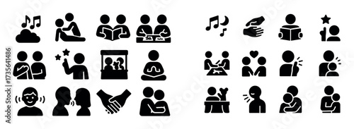 Bedtime Activity Icons