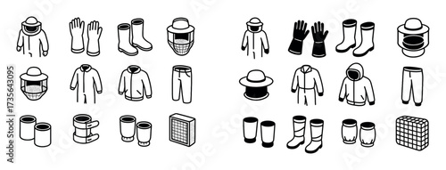 Beekeeper Gear Icons