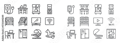 Airport Lounge Icons