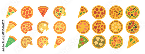Pizza Icon Collection