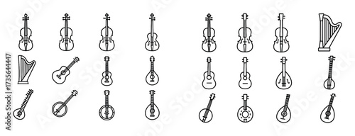 String Instruments Icons