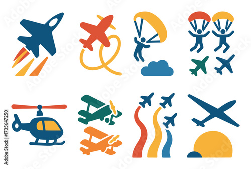 Airshow Icon Set