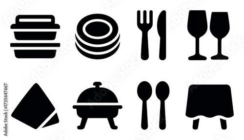 Buffet Icons Layout