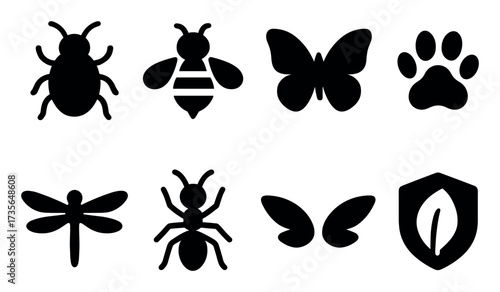 Insect Icon Grid