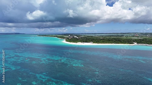 美しい宮古島の空撮映像