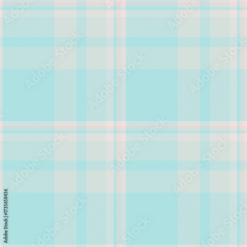 Soft pastel plaid pattern. A calming, versatile textile design, ideal for backgrounds, apparel, or creative projects needing a gentle, subtle texture.