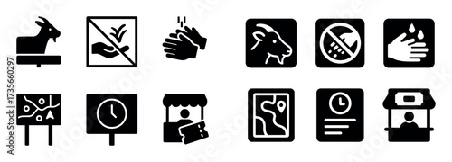 Petting Zoo Icons