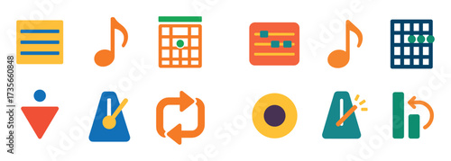 Guitar Lesson Icons