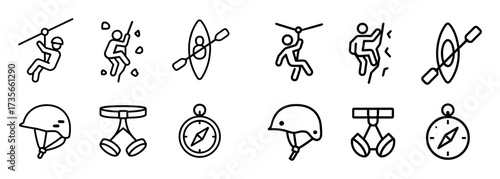 Minimalist Adventure Icons