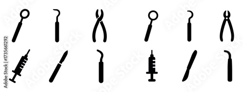Dental Tools Icons
