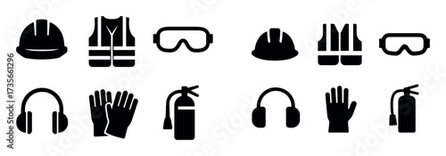 Safety Equipment Icons