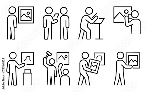 Art Exhibition Icons