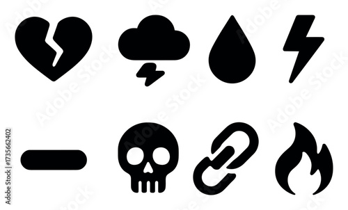 Negative Emotions Icons