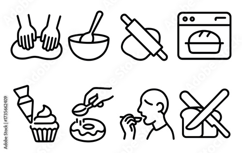 Baking Icon Set