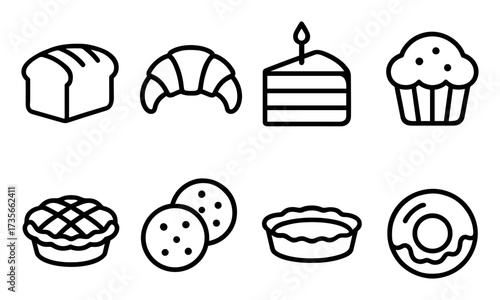 Baking Icon Set