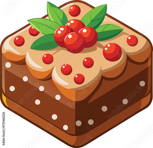 Christmas Fruitcake Traditions rich bundt cake with glazed fruit decoration