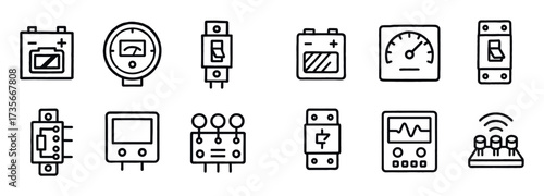 Energy Controls Icons