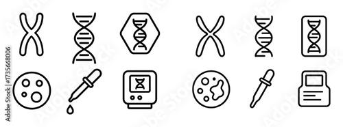 Minimalist Science Icons
