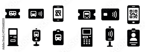 Transport Icons Grid