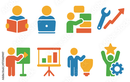 Colorful Activity Icons