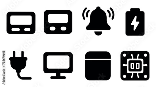 Digital Clock Icons