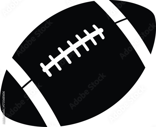 American football graphic icon symbol sport game player equipment team championship silhouette