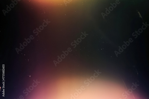 Abstract colorful scanner texture with glitch, gradient light leaks, noise and retro distortion effect