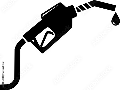 Fuel icon design illustration. icon concept in flat
