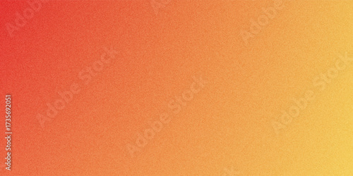 Yellow orange red abstract background. Gradient. Light. Bright. grainy .Colorfull background with space for design. 