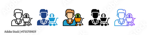 Buyer multiple icon