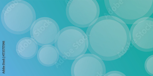 modern nice minimalist background blue gradations circle effect memphis abstarct backround business design banner