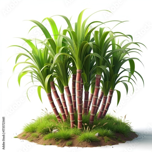 palm tree in the pot