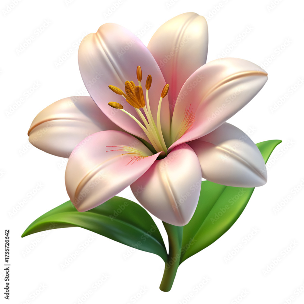 Fototapeta premium frangipani flower vector illustration
