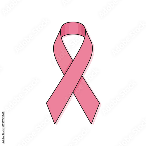 Show your support with this pink ribbon, perfect for raising awareness and promoting breast cancer research and survivor stories. Join the fight today!
