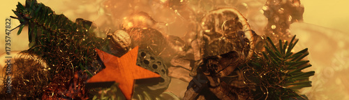 Dekoration für Weihnachten Advent Nikolaustag Banner