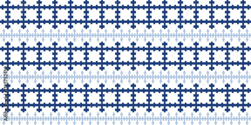 Thai Silk Fabric Pattern.THAI CRAFT Wallpaper, For Clothes, Shirts, Dresses and other textile products. Handwoven Textiles Thai Traditional Textiles.Vector Image