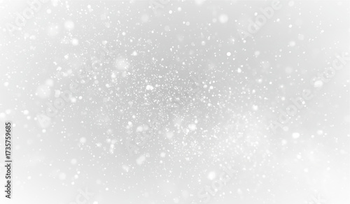 Cold winter storm PNG with frosty snowflake pattern