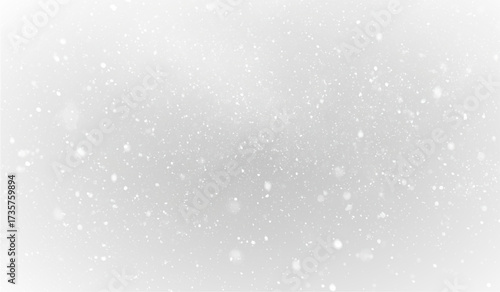 Snowflake and snowfall PNG background. Winter holiday illustration
