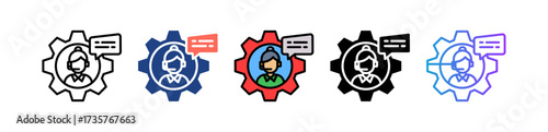 Customer Service Skills multiple icon