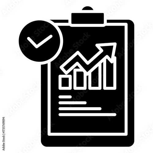 Review Outcome Glyph Icon