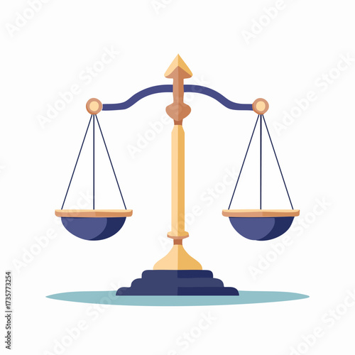 Justice Scales Symbolizing Fairness and Legal Balance.