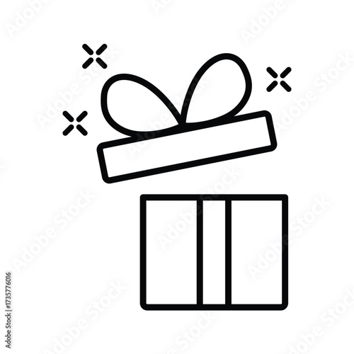 free gift icon vector  web design