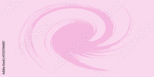 An abstract pink swirl and circle design with purple light creates a digital pattern wallpaper illustration. soft, spiral, wave, water, round, heart, twirl, valentine, vortex, lines, fractal