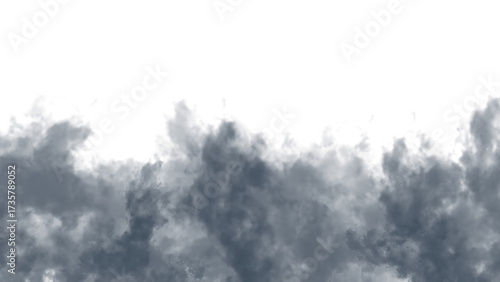 Dark Blueish Grey Jagged Edge Against Black And Purple Sky abstract background isolated on a transparent background