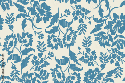 Motifs African boho paisley Floral