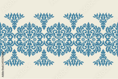 Saree Sarong Motifs Ikat floral paisley