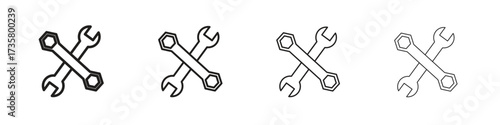 Tools icon concept. editable vector trendy illustrations.