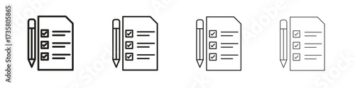 Requirements icon concept. editable vector trendy illustrations.